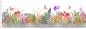Preview: Patchworkbaumwolle ITB Garden of dreams Bordure