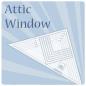 Preview: Patchwork-Lineal Attic Window von Cheryl Phillips
