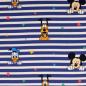 Preview: Baumwolljersey Disney Mickey & Pluto Streifen