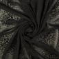 Preview: 132173.5001 Chiffon mit Floc schwarz