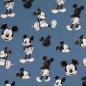 Preview: Jersey Digital Baumwolle Disney Mickey Mouse Fb. Schwarz Blau