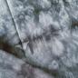 Preview: Baumwoll French Terry Batik schwarz