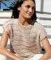Preview: Natural Cotton Bio-Baumwollgarn in Millefili- Zwirnung Fb. 19 Beige von Lana Grossa