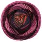Preview: Gomitolo Modo Fb. 623 Schwarz-/Graurot/Koralle/Pink/Dunkelpetrol/ Dunkeloliv/Bordeaux/Fuchsia