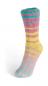Preview: Summer Sock Perfect Cycle Fb. 106 Türkis-Pink-gelb-blau von Laines du Nord