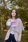 Preview: Poema Cashmere Fb. 104 Natur-hellblau-flieder