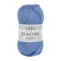 Preview: Quattro Baumwollgarn Fb. 10 Blau von Langyarns