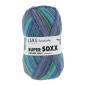 Preview: Lang Super Soxx 4ply Farbe Thun blau türkis grün superwash
