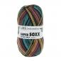 Preview: Lang Super Soxx Sockenwolle 4-Fach superwash Fb. 402 Africa ContinentsSoxx