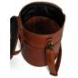 Preview: Handarbeitstasche Saturn XL 21x28 cm Rich Brown