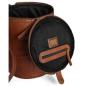 Preview: Handarbeitstasche Saturn XL 21x28 cm Rich Brown