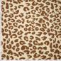 Preview: Strickstoff polyester leopard jacquard weave teddy
