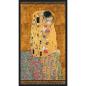 Preview: Patchworkbaumwolle Gustav Klimt Panel Der Kuss