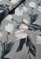 Preview: Jersey Baumwolle große Tulpen auf grau-blau von Stenzo