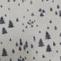 Preview: Jersey Baumwolle Mini Winter Beige mit Bäumen in anthrazit von Swafing