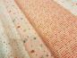 Preview: Jersey Baumwolle Mini Summer Sterne orange von Swafing