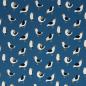 Preview: Jersey Baumwolle 95% BW 5% EA Jette blau mit Möven von Swafing