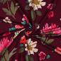 Preview: French Terry Sommer Sweat Colette Plum von Nerida Hansen