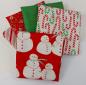 Preview: Moda Merry&Bright Fat Quarter 5-er Bundel Weihnachten