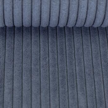 Samt Breitcord Wanja Fb. 259 Rauchblau von Swafing