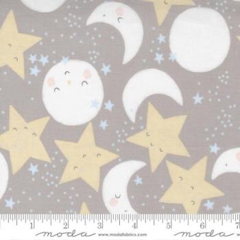Patchworkbaumwolle D Is For Dream by Paper + cloth for Moda 25123-12 Grau-beige