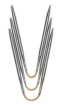 Addi CrasyTrio Socken-Stricknadeln 21 cm 2,5 mm Metall
