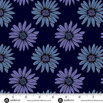 Mystic Meadow by Nancy Rink Big Daisy Blue