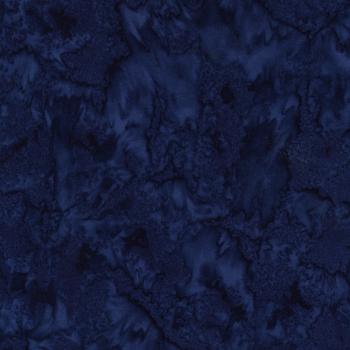 Batikstoff Lava Solids Fb. 2043 Midnight Blue