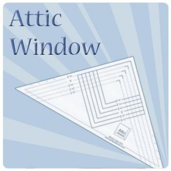 Patchwork-Lineal Attic Window von Cheryl Phillips