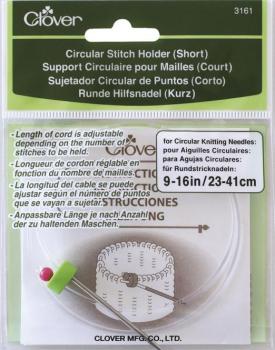 Runde Hilfsnadel (kurz) 23-41 cm von Clover Art. 3161