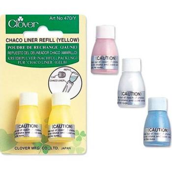 470 Clover Chaco Liner Refill pink blau gelb weiß