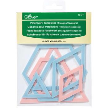 494-t Clover Schablonen für Patchwork