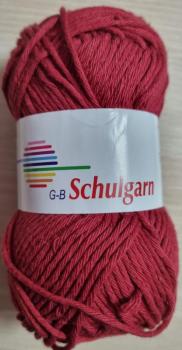 Schulgarn Baumwolle Fb.1091 Rot