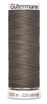 Nähgarn Allesnäher 200 m Polyester Fb. 727 grau-braun von Gütermann