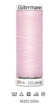 Nähgarn Allesnäher 200 m Polyester Fb. 372 Rosa von Gütermann