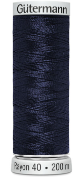 Maschinenstickfaden Rayon 40, 200m Fb. 1043 Dunkelblau