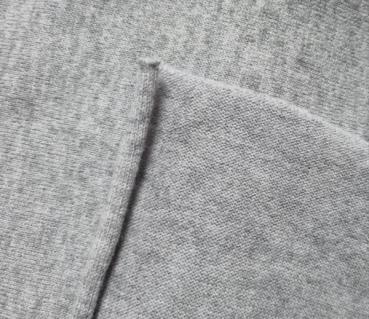 Strickstoff 100% Merino hellgrau melange
