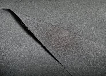 Stretch Twill uni Fb. Schwarz