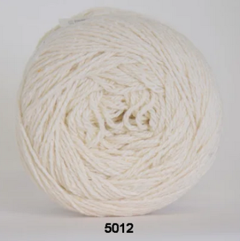 Organic Trio Hjertegarn Wollweiß Wolle Baumwolle Seide