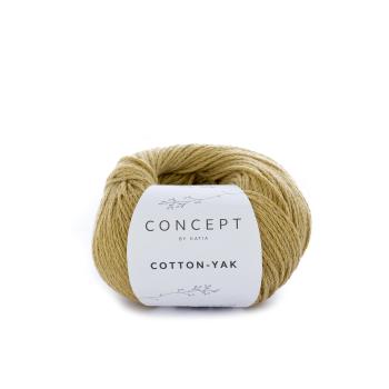 Baumwollgarn Cotton-Yak Fb. 118 Senf von Katia