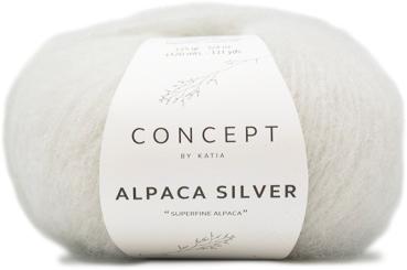 Katia Concept Alpaca Silver weiß