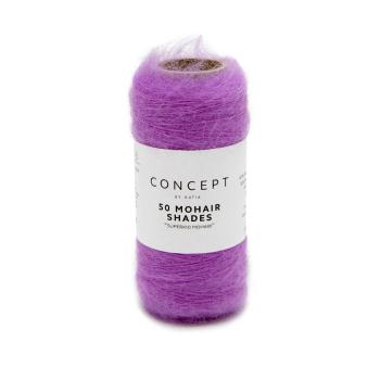 Katia Concept 50 Mohair Shades Fb. 37 Malve