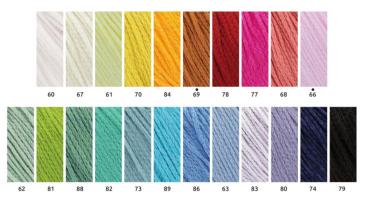 Antibakterielles Garn Summer Comfort Fb. 60 Weiß