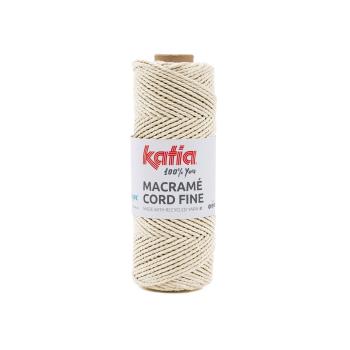 Macrame Cord Fine Fb. 206 naturweiß von Katia