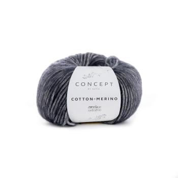 Katia Concept Cotton-Merino Fb. 107 Dunkelgrau