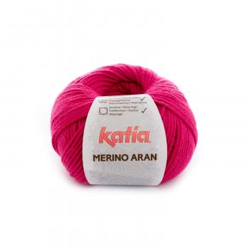 Merino Aran von Katia Farbe: Fuchsia-Pink