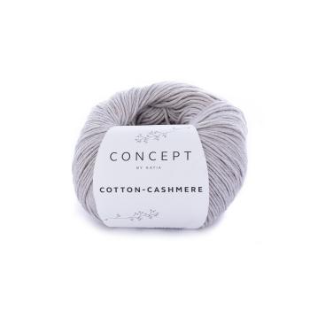 Baumwollgarn Cotton-Cashmere Fb. 56 Steingrau von Katia