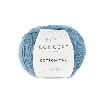 Baumwollgarn Cotton-Yak Fb. 124 Hellblau von Katia