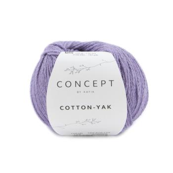 Baumwollgarn Cotton-Yak Fb. 128 Lila von Katia