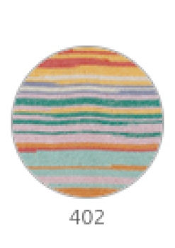 Fair Cotton Diverso 100% Organic Baumwolle Fb. 402 - Grün-Gelb-Blau-rot